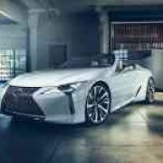 Drop top 2019 Lexus LC Convertible is a gorgeous breath of fresh air image