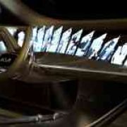 The steering wheel on this Kia concept is straight out of Star Trek image