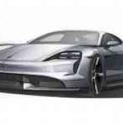 Here's our first look at Porsche's 600 HP EV without any disguise image
