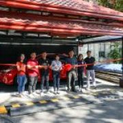 Toyota Hybrid Electric Vehicle campus tour kicks off at Map&uacute;a image