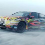 400 HP Mercedes-AMG A45 likes to play in the snow image