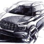 2020 Hyundai Venue sketched out and coming soon image