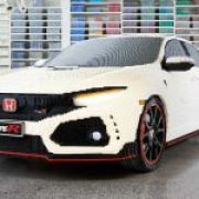 Everything is awesome about this Lego Honda Civic Type R image