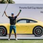 Golfer wins a Porsche 911 with a hole-in-one image