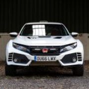 This tall Honda Civic Type R is built to go rallying image