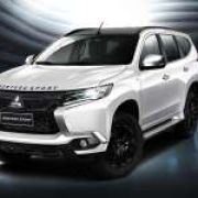 We like Mitsubishi's 2019 Montero Sport Black Series... in white image