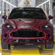 This is it: Aston Martin DBX crossover rolls out image