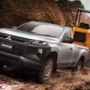 The base Mitsubishi Strada single cab looks like a true business workhorse image