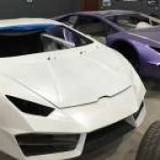 Cops raid warehouse full of fake Ferraris and Lamborghinis image
