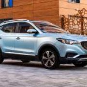 MG ZS EV jumps in the electric crossover arena image