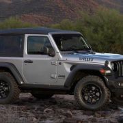 Go anywhere, or strut in style in 2020 Jeep Wrangler Willys, Black & Tan image