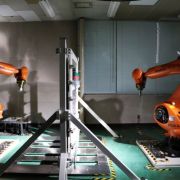 Nissan's robots can make new body panels for old cars image