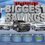 Toyota announces Biggest Savings Promo image