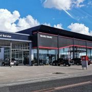 This is the new look of Isuzu dealerships image