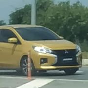 Spy Shot: Is this the new look 2020 Mitsubishi Mirage? image