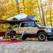 Go glamping with the Ram 1500 Rebel OTG image
