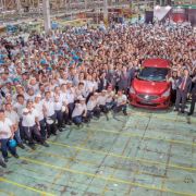 This Mirage G4 is the 700,000th unit made by Mitsubishi Motors PH image