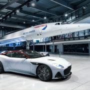 This Aston Martin DBS was inspired by the Concorde jet image