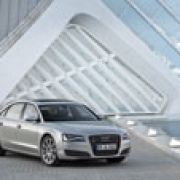 Audi reveals new long wheelbase A8 sedan image
