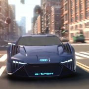 Audi made the RSQ E-Tron Concept for a Hollywood animated film image
