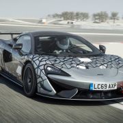 McLaren 620R is a GT4 race car built for the streets image