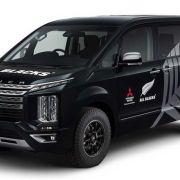 We like the all-black look of this Mitsubishi Delica D:5 image