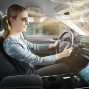 Bosch wants to replace sun visors with this transparent LCD image