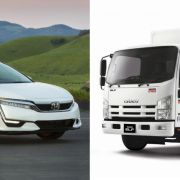 Honda and Isuzu team up for hydrogen fuel cell trucks image