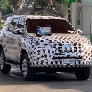 Spied: Facelifted Toyota Fortuner coming soon image