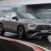 2020 GLA 45 has 421 HP of Mercedes-AMG muscle image