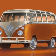 Volkswagen turns Samba Bus into cool retro-EV image