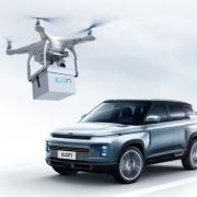 Geely can deliver your car key by drone for better social distancing image