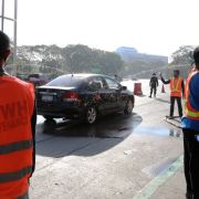 Additional disinfecting stations put up along major highways image