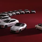 Mazda dresses up all their cars for 100th birthday image