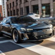 Electric Audi e-tron GT prototype looks ready for production image