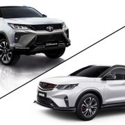 2020 Toyota Fortuner Legender looks oddly similar to Geely's Coolray image