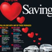 Toyota Launches I Love Savings Promo image