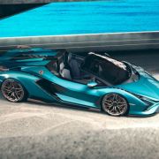 819 HP Lamborghini Sian Roadster drops its top, sold out before launch image