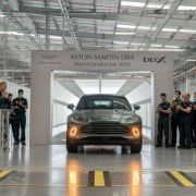 First Aston Martin DBX SUV rolls off the assembly line image