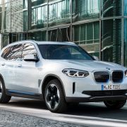 This is the production version of 2021 BMW iX3 electric vehicle image