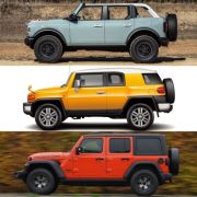 4x4 Spec Check: Ford Bronco vs Jeep Wrangler vs Toyota FJ Cruiser image