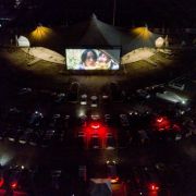 This is what SM Pampanga drive-in cinema looks like image