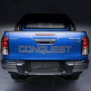 2021 Toyota Hilux Conquest won't have that massive tailgate sticker image