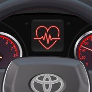 Toyota researching how to detect heart problems while driving image