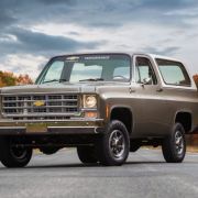Classic 1977 Chevrolet K5 Blazer swaps V8 for electric power image