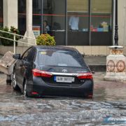 How much does a carwash charge for flooded interiors? image