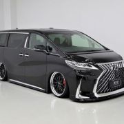 Your Toyota Alphard can be modified to look like the Lexus LM image