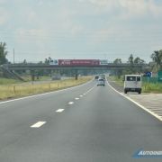 Reminder: The highway's shoulder isn't for overtaking image