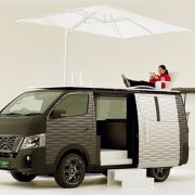 This custom Nissan NV350 Urvan is the perfect ECQ office image