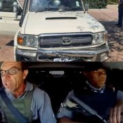WATCH: Armored Toyota LC70 driver evades then repels armed robbers image